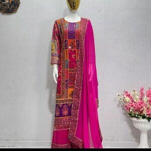 Faux Georgette dress